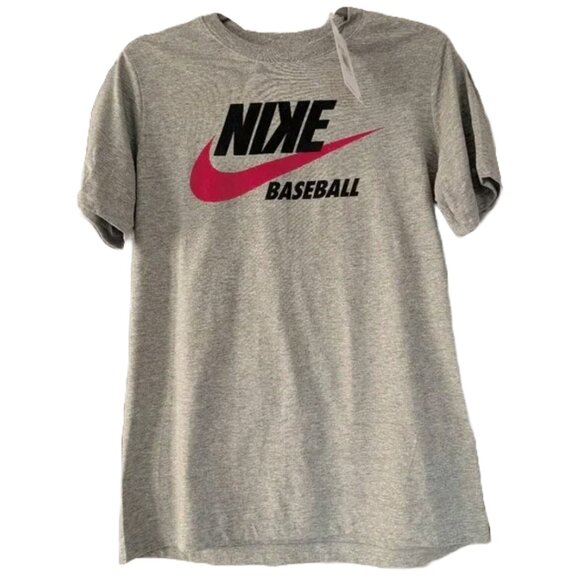 NWT Boys Nike Core Short Sleeve Baseball Tee - X-Large - Picture 1 of 3